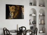 Leopar panel adding quiet authority to a study