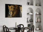 Leopar panel adding quiet authority to a study