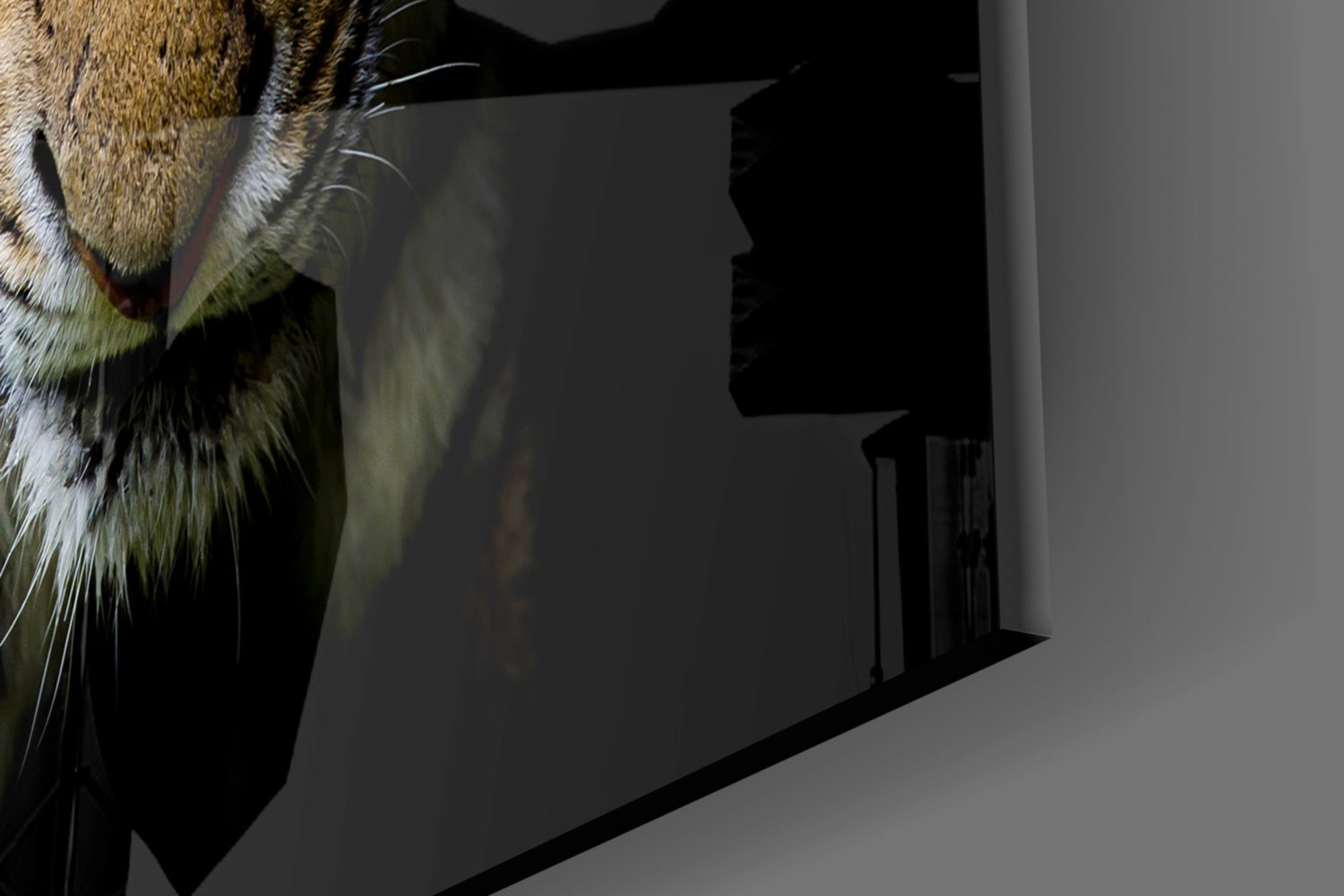 Tiger Glass Wall Art.