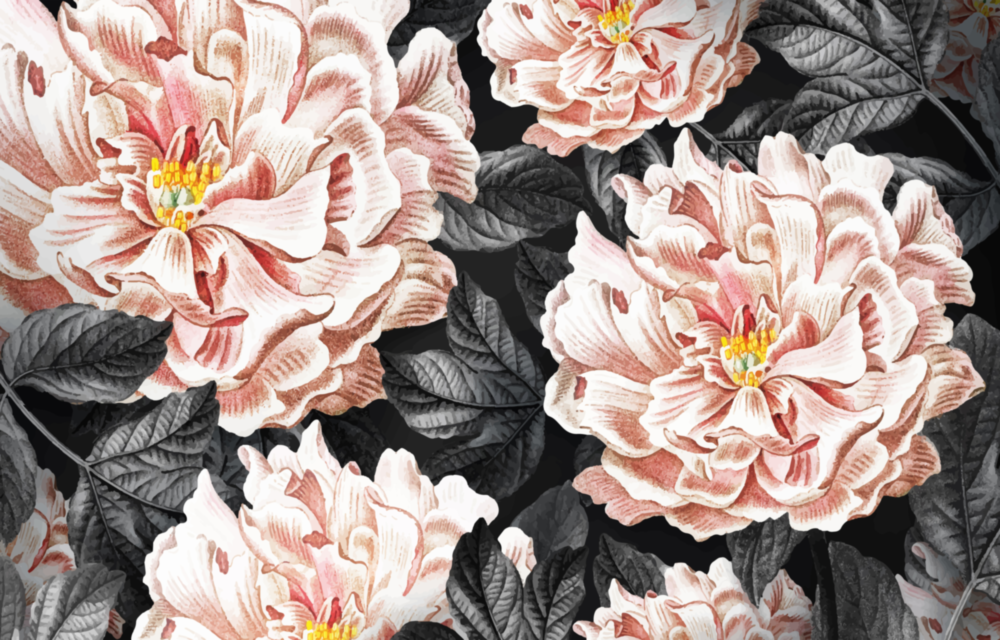 Flower Glass Wall Art