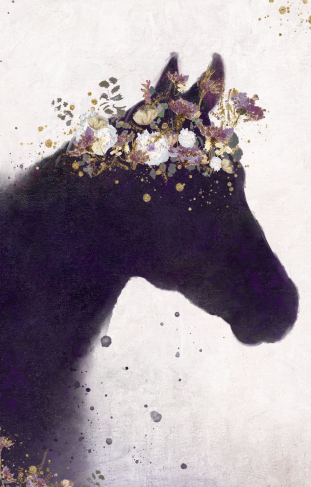Horse Glass Wall Art
