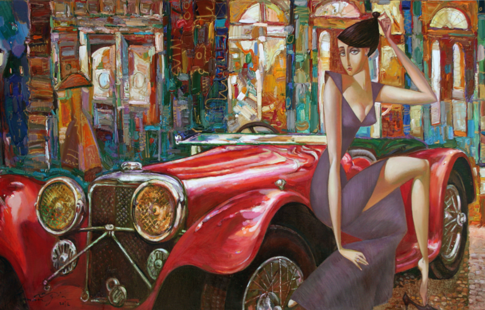 Car Glass Wall Art