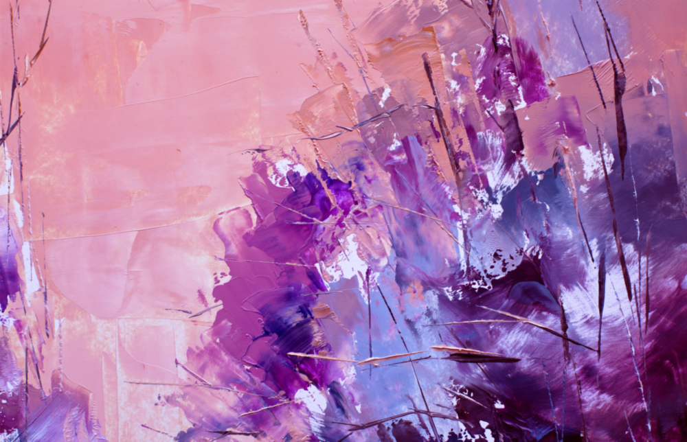 Abstract Glass Wall Art