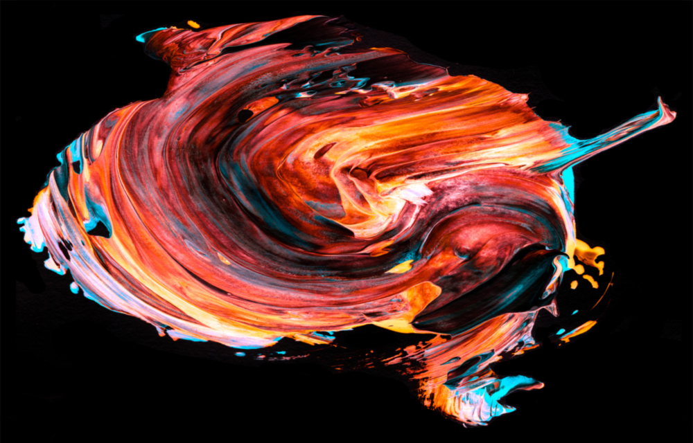 Dance of Red Glass Wall Art