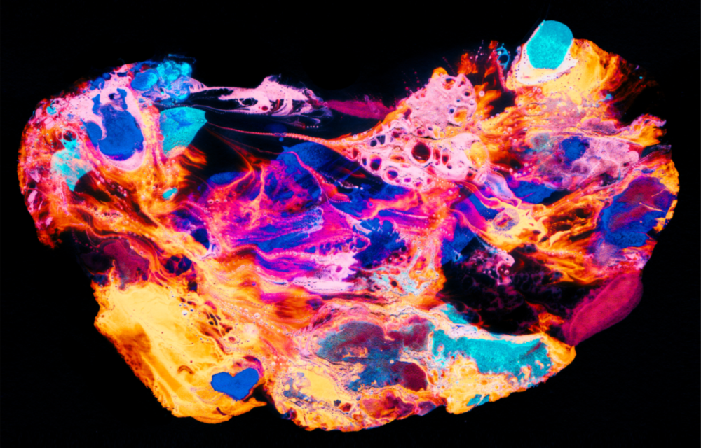 Harmony of Colors Glass Wall Art