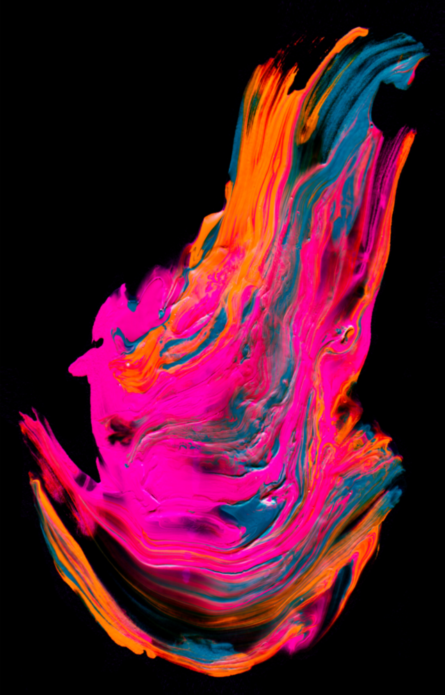 Colorful Winged Glass Wall Art