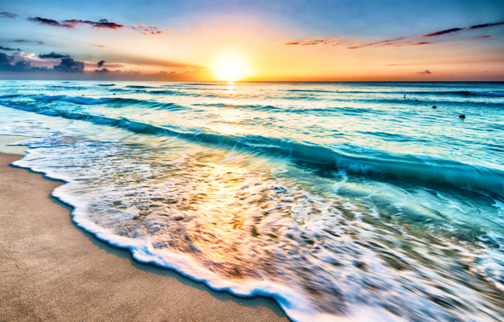 Sunset Glass Wall Art