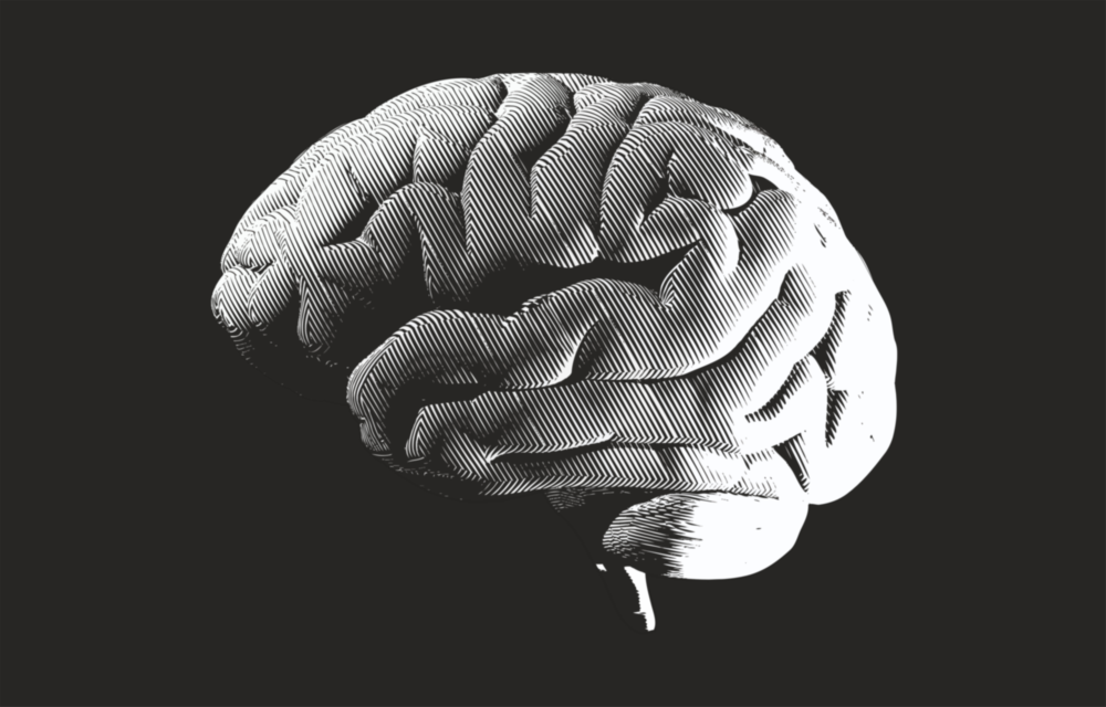 Brain Glass Wall Art
