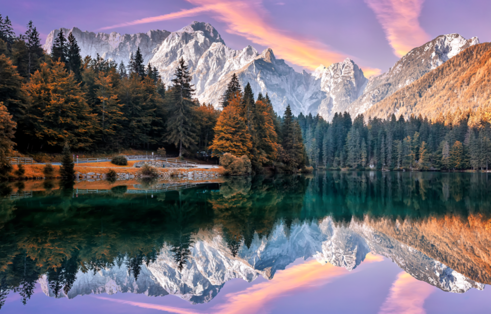 Lake Glass Wall Art