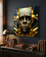 Ancient Look Glass Wall Art  || Designers Collection - Lifestyle preview in a designer interior