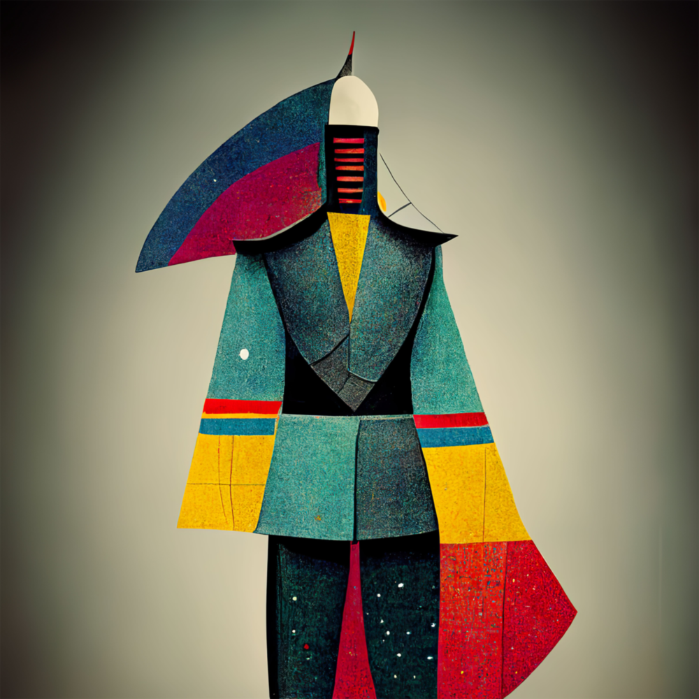 Colored Man Glass Wall Art  || Designers Collection