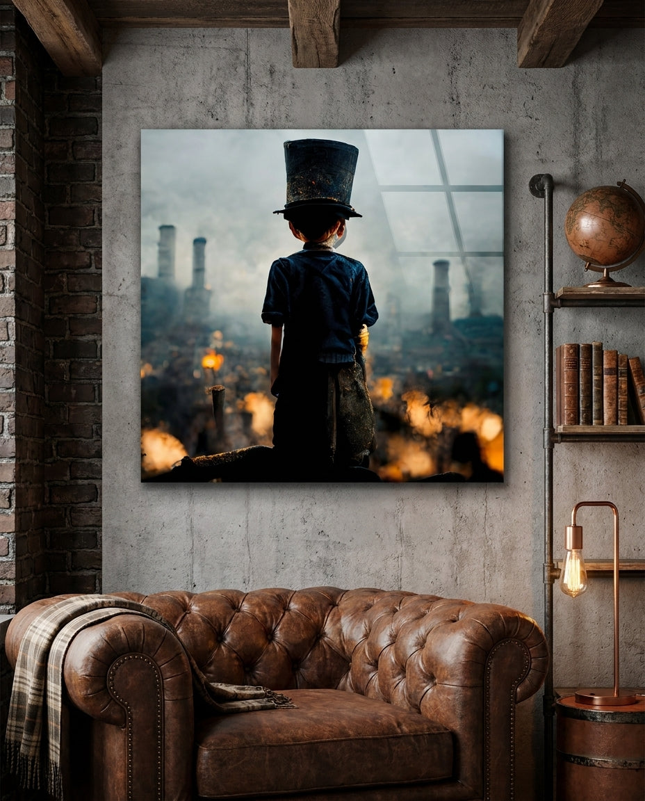 Survivor Glass Wall Art  || Designer Collection