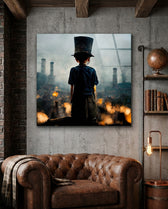 Survivor Glass Wall Art  || Designer Collection