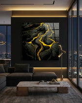 Lava Glass Wall Art  || Designer Collection