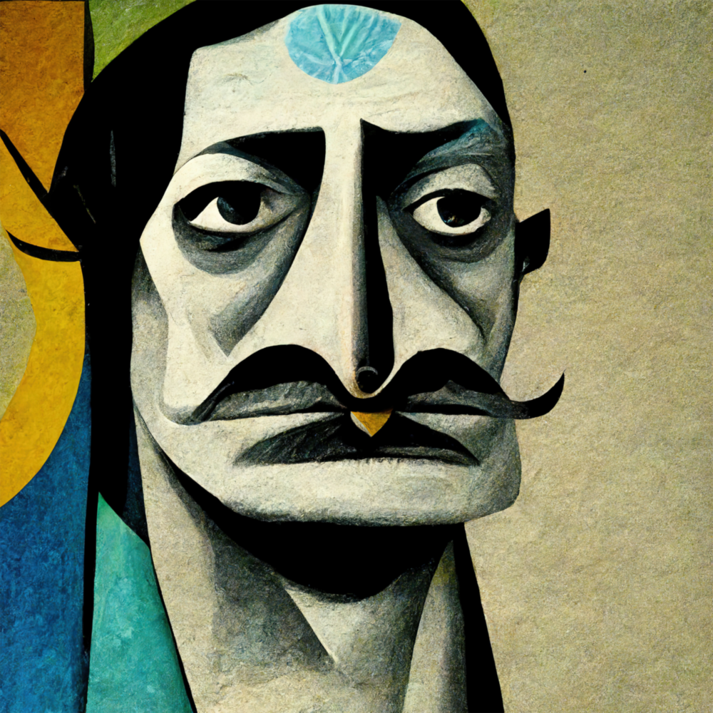 Salvador Glass Wall Art  || Designer Collection