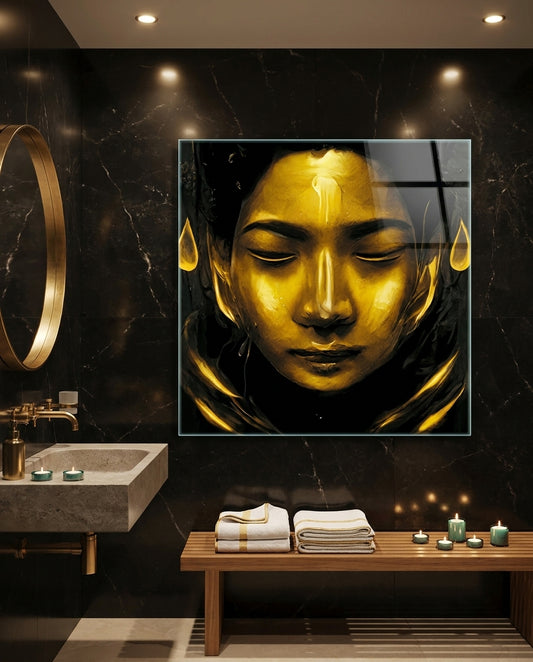 Goddess Glass Wall Art  || Designers Collection