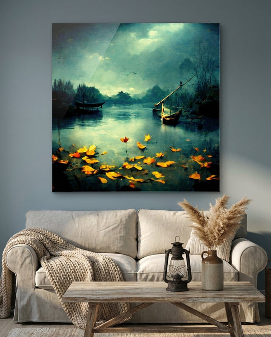 Autumn Glass Wall Art  || Designers Collection