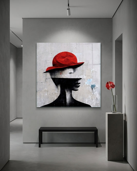 Shadow Glass Wall Art  || Designer Collection