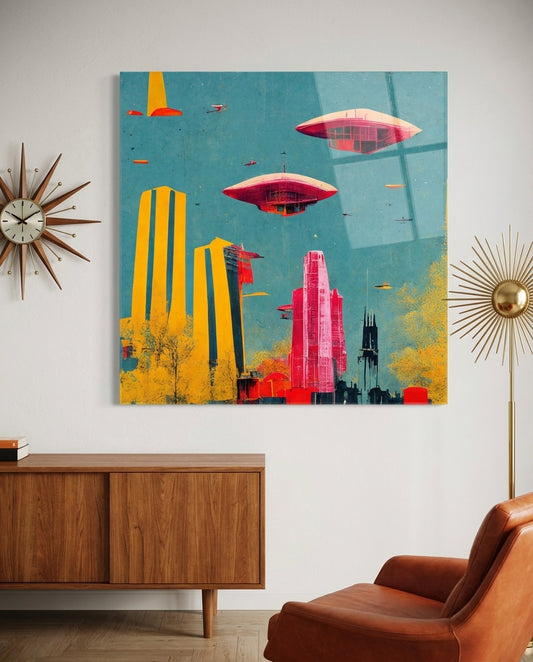 Future Glass Wall Art  || Designers Collection