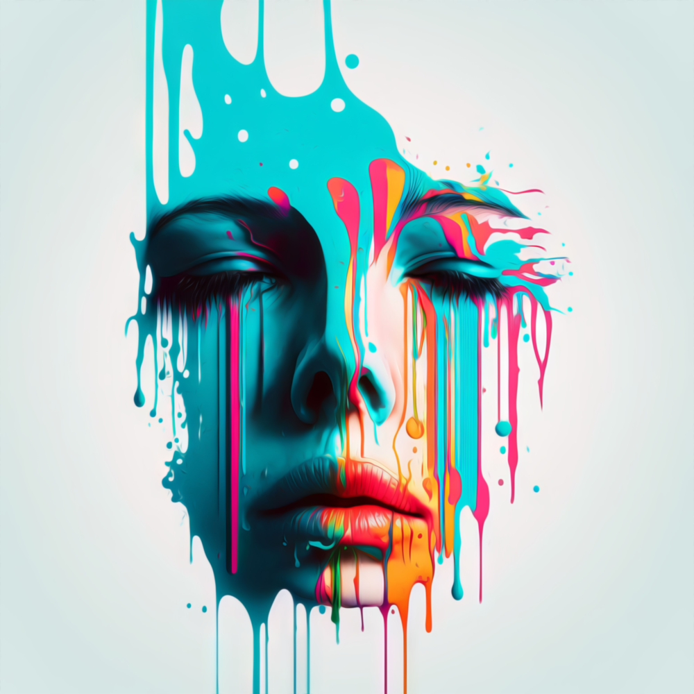 Face of Her Glass Wall Art  || Designers Collection