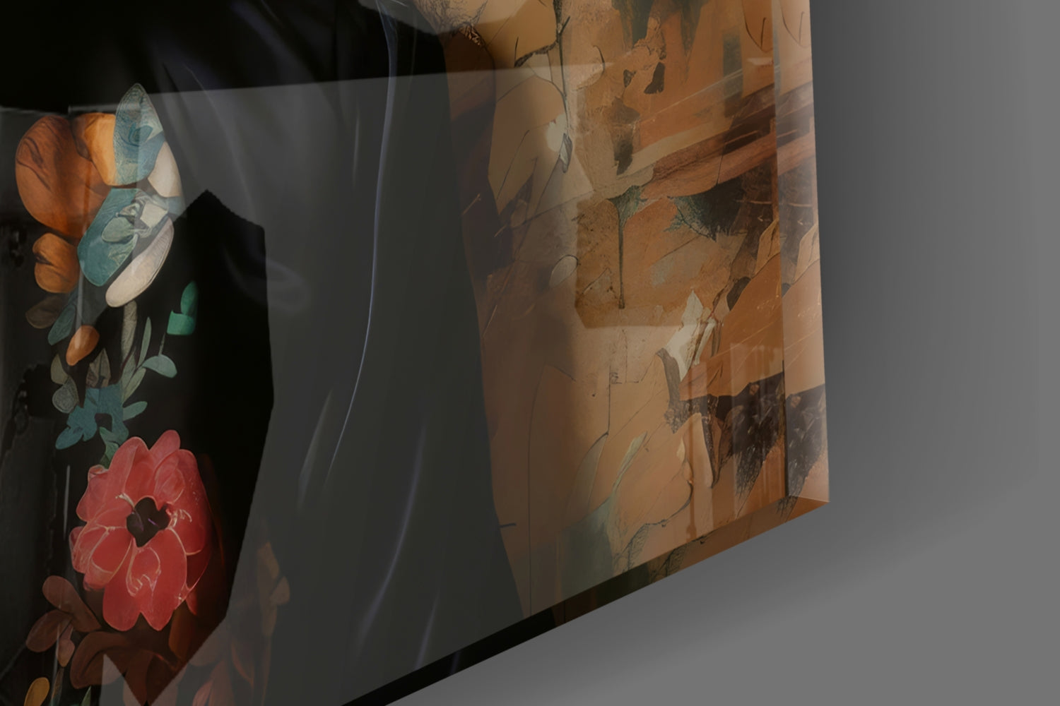 Frida Kahlo Glass Wall Art|| Designer Collection.