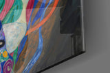 The Virgin by Gustav Klimt Glass Wall Art|| Designer Collection