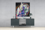 The Virgin by Gustav Klimt Glass Wall Art|| Designer Collection