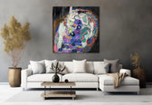 The Virgin by Gustav Klimt Glass Wall Art|| Designer Collection