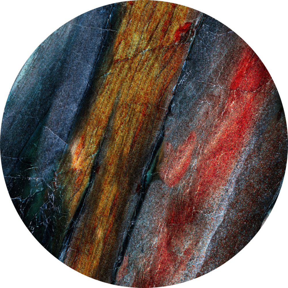 Abstract Glass Wall Art