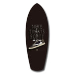 Brown Sneaker Hip Hop Pop Art Glass Wall Art.