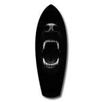 Beast Fangs Close-Up Dark Glass Wall Art.