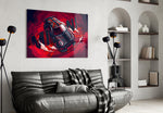 MINI artwork styled in a teen's bedroom with motorsport accents