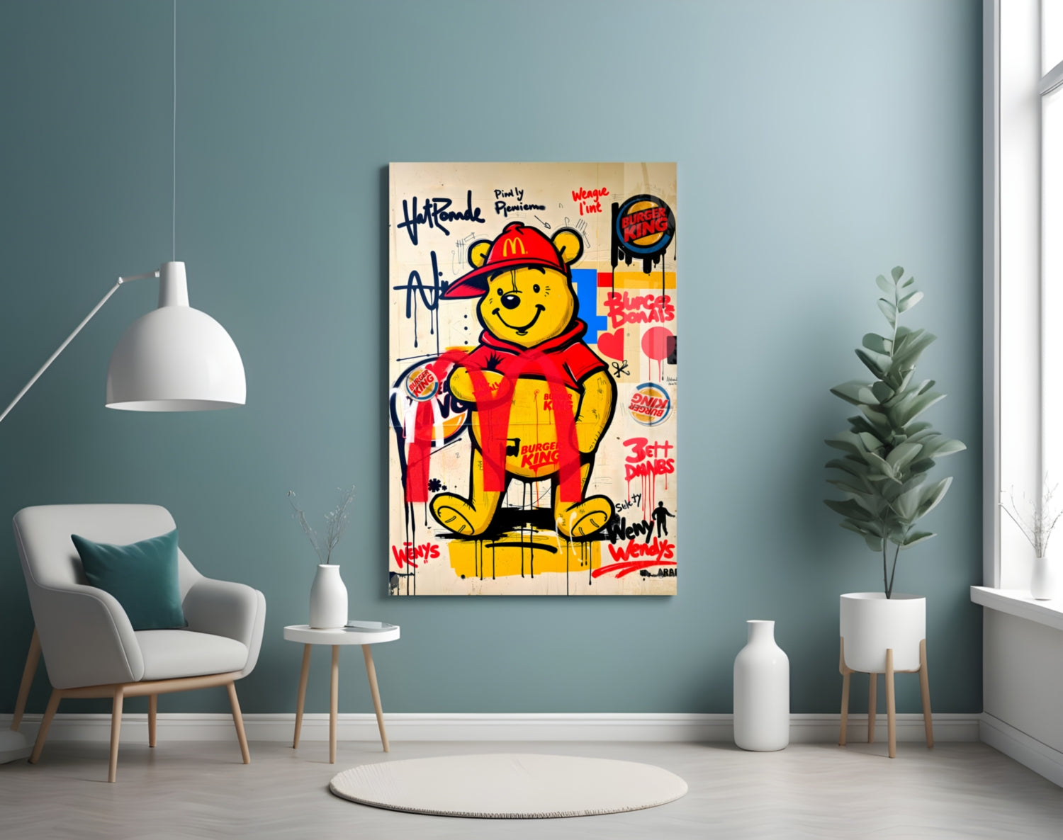 Honey of Brands Glass Wall Art || Designer Collection
