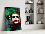 Antihero panel against a moody dark-painted accent wall