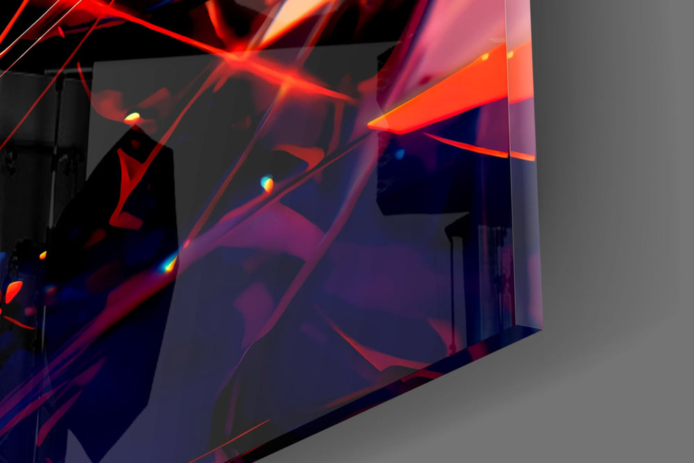 Designer-collection artwork in a manga-leaning home interior