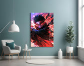 Obito artwork styled in a creative loft interior