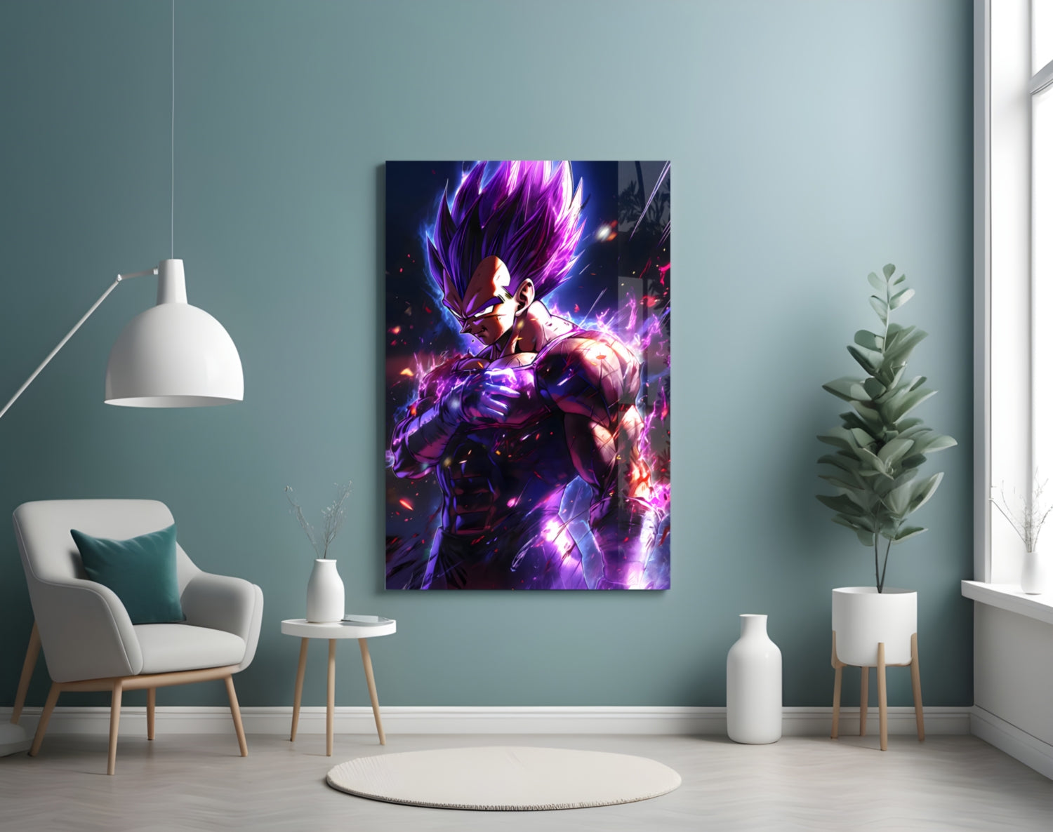 Ultra Ego Vegeta Glass Wall Art || Designer Collection
