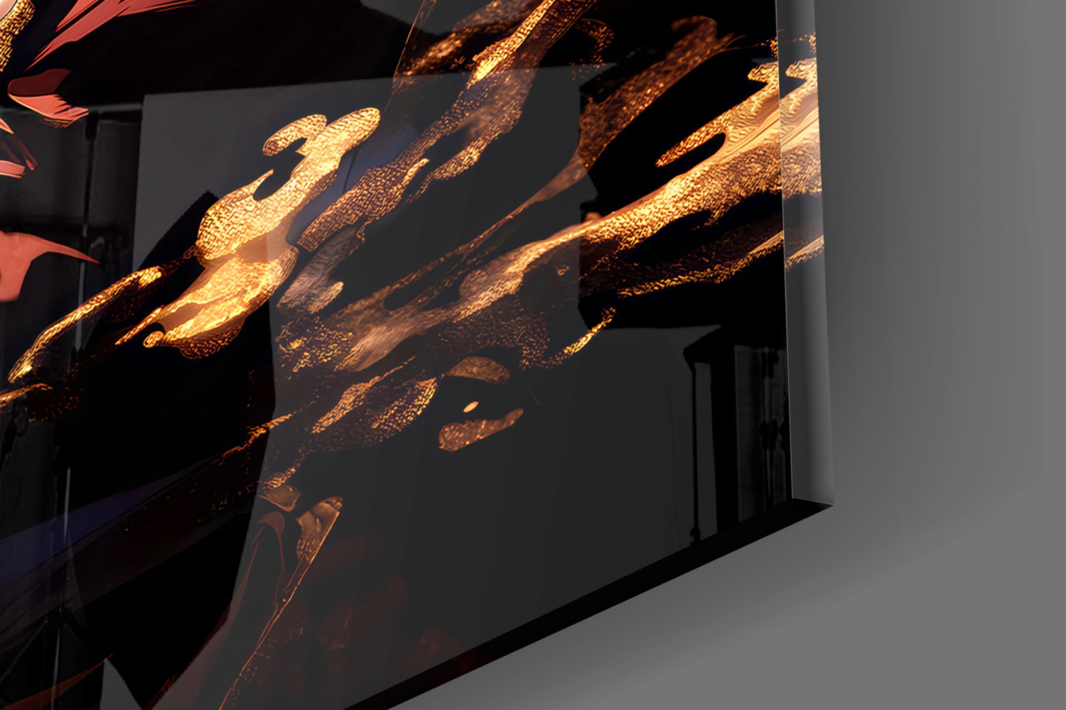 Sand King Gaara Glass Wall Art || Designer Collection