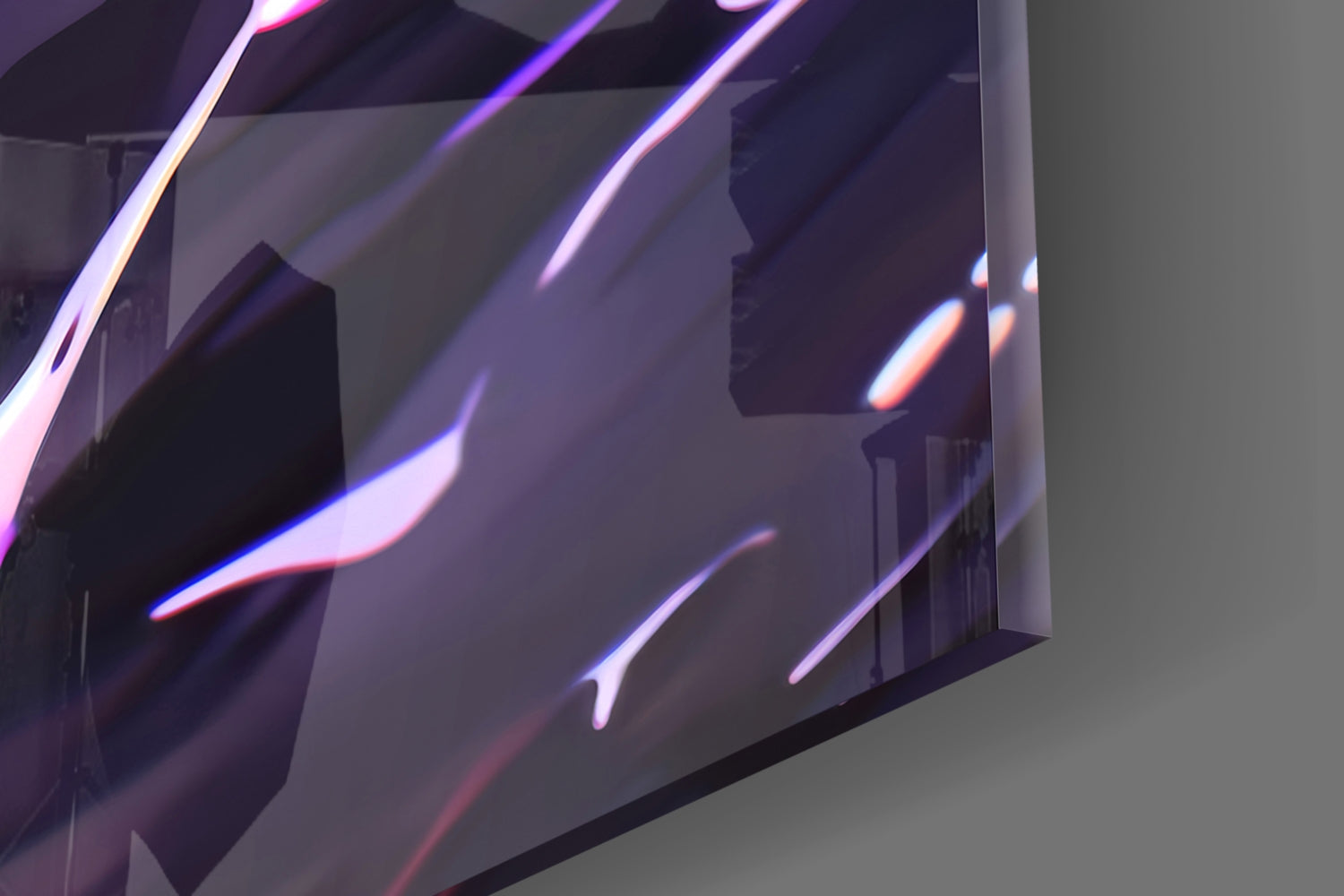 Amaterasu Itachi Glass Wall Art || Designer Collection