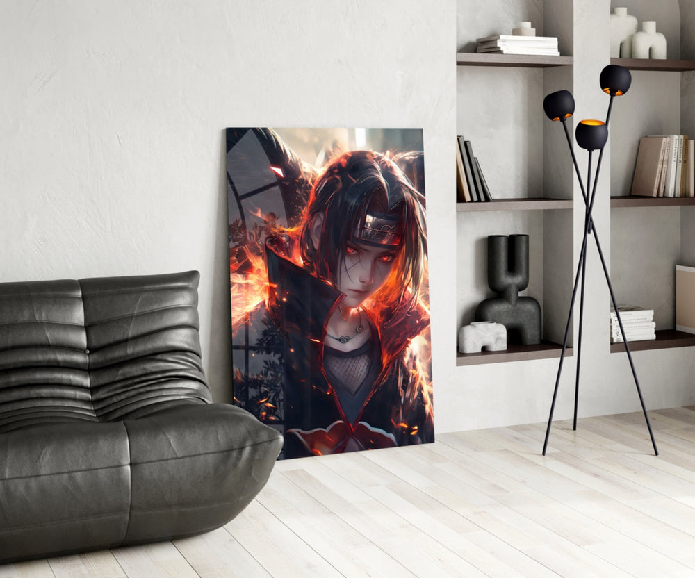 Anime glass print bringing anti-hero edge to a man cave