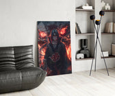 Anime glass print bringing anti-hero edge to a man cave
