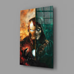 Designer-collection Marvel panel anchoring a home cinema wall