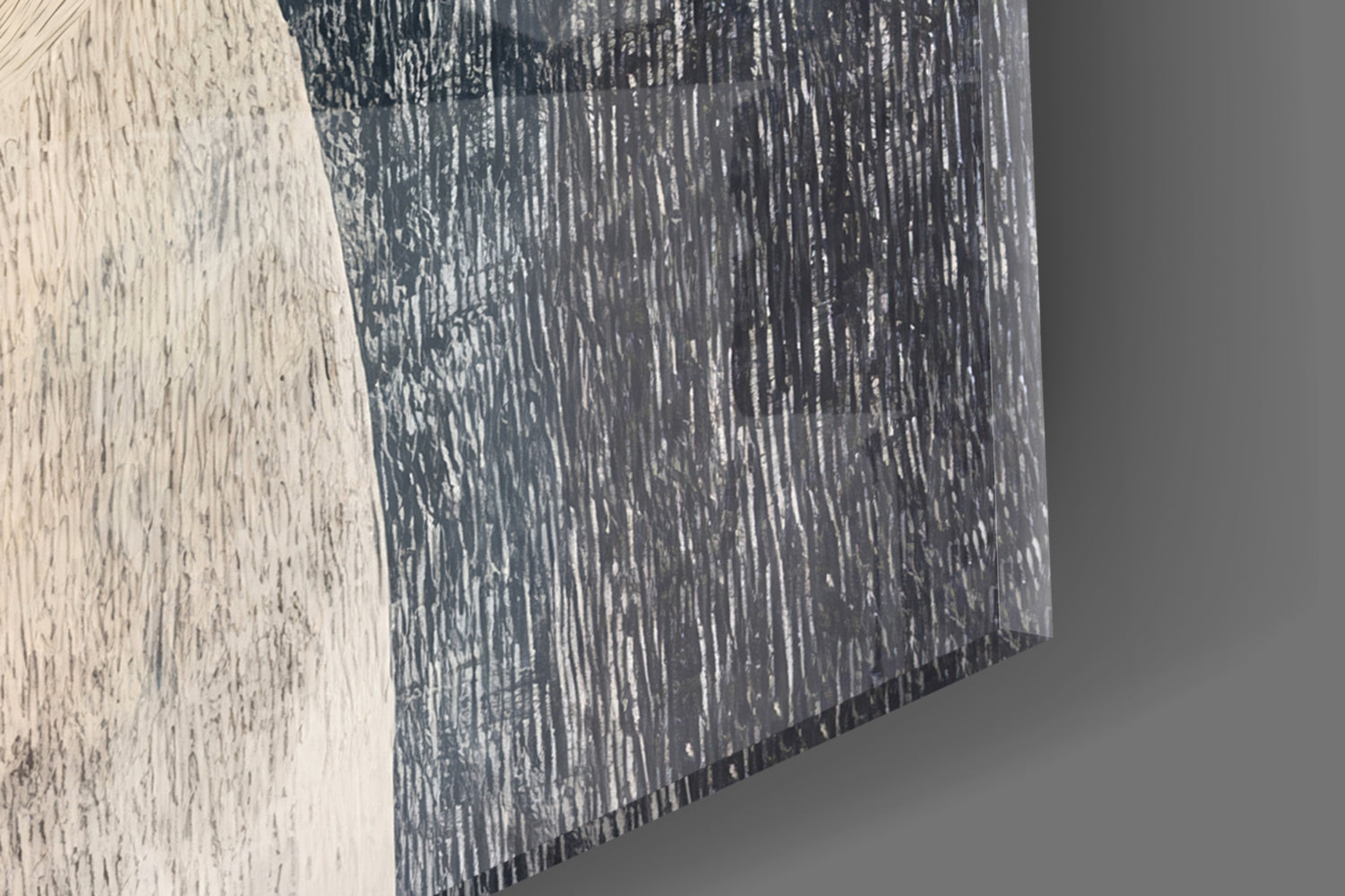 Bear Family Glass Wall Art || Designer Collection