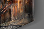 Designer-collection artwork in a Turkish-leaning home interior