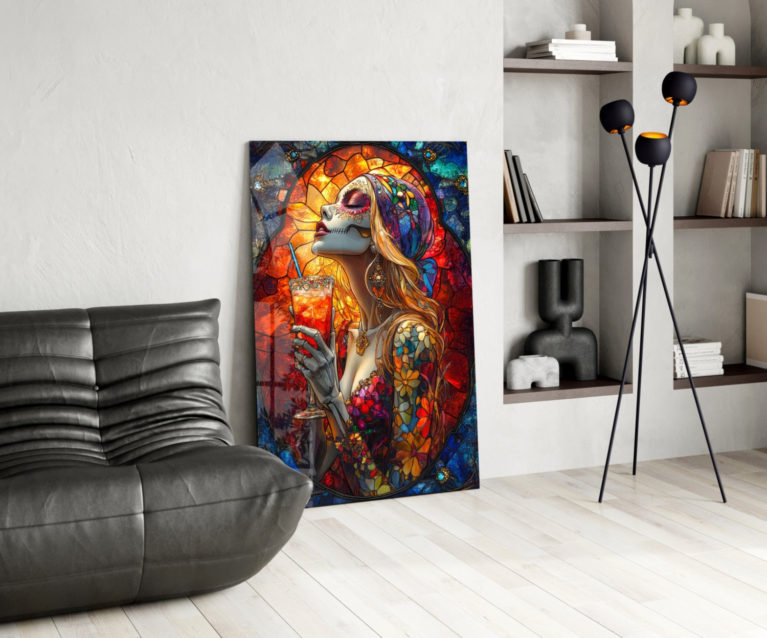 Cocktail of the Dead Glass Wall Art || Designer Collection