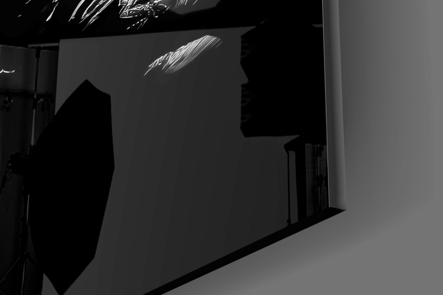 Loneliness in Space Glass Wall Art || Designer Collection