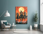 Cowboy Empire quoted artwork styled in a creative loft interior