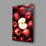 Designer-collection still-life panel anchoring a breakfast nook wall