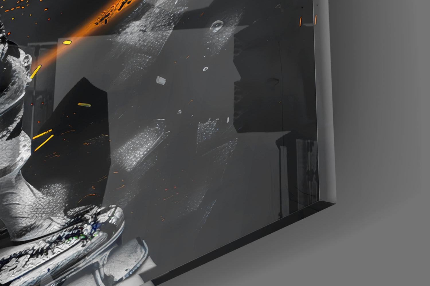 Neon Venus Glass Wall Art || Designer Collection