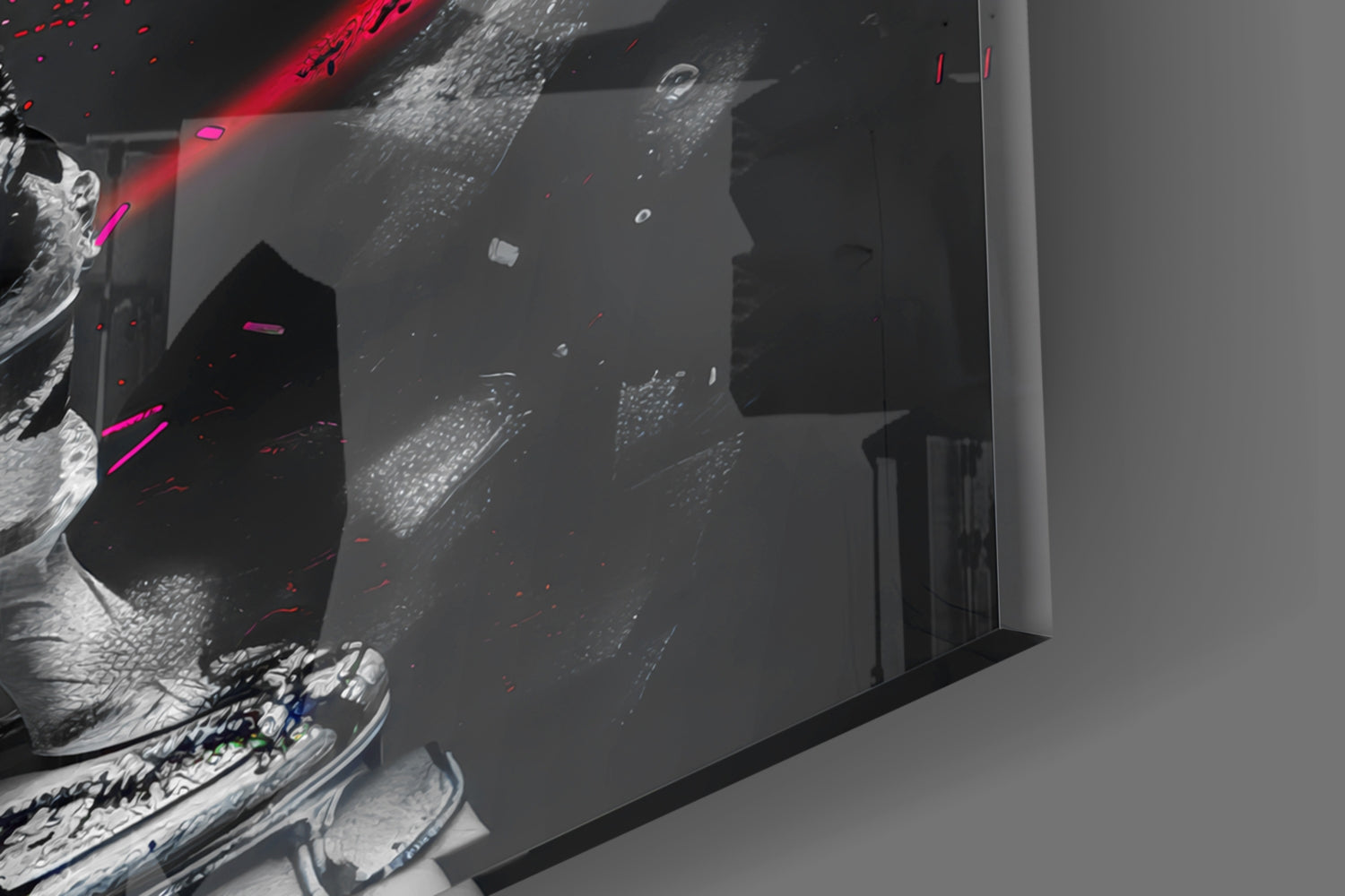 Neon Venus Glass Wall Art || Designer Collection